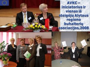 AVKC iniciatorius ir vienas iš Alytaus regiono būhalterių asocijacijos steigėjų